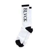 Black Scale Logo Type Socks