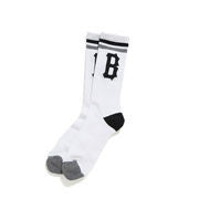Black Scale B Logo Penta Socks