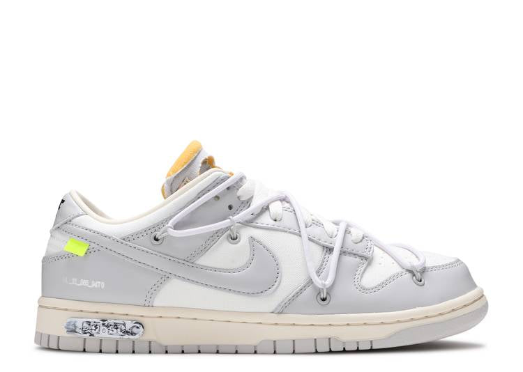 Size 10 OFF-WHITE X DUNK LOW &