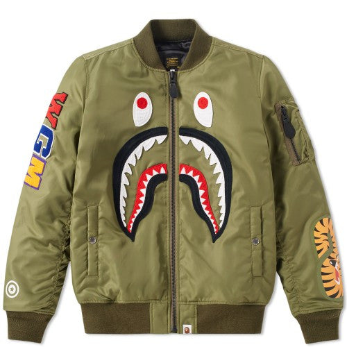 Bape Ape Shark MA-1 Jacket