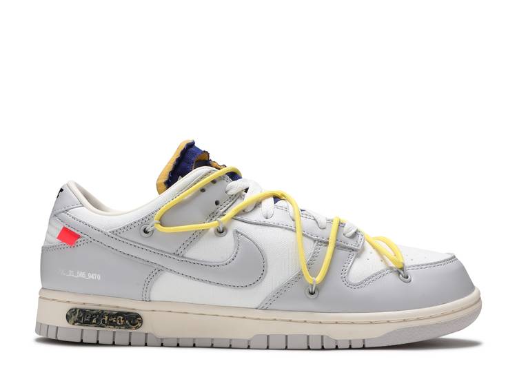 Size 5.5 OFF-WHITE X DUNK LOW &