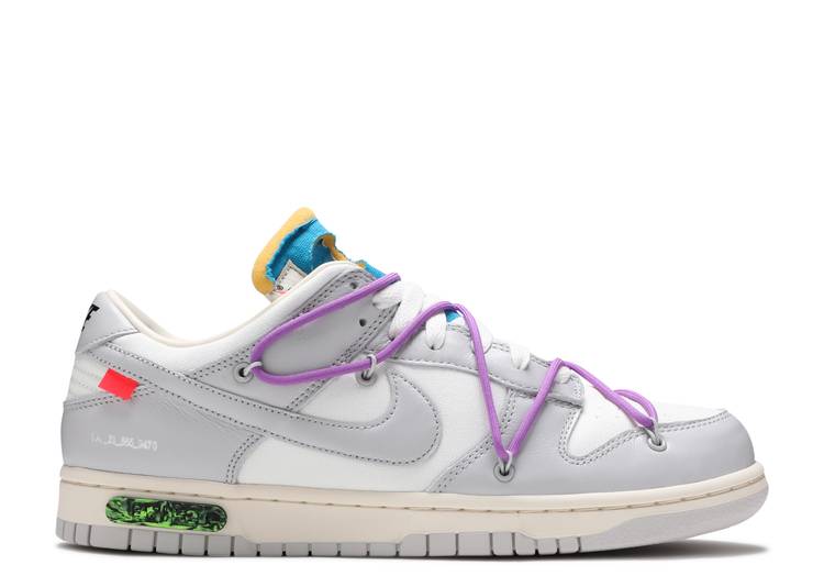 Size 8 Nike Off-White x Dunk Low &
