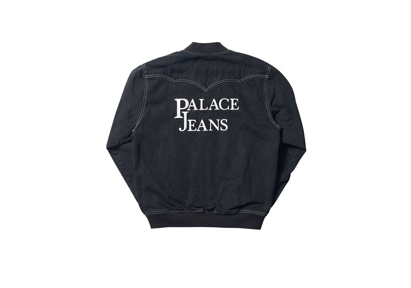 Palace Jeans Bomber Black Stone Jacket