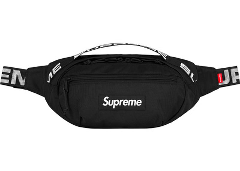 Supreme Waist Bag Black 2018 Spring