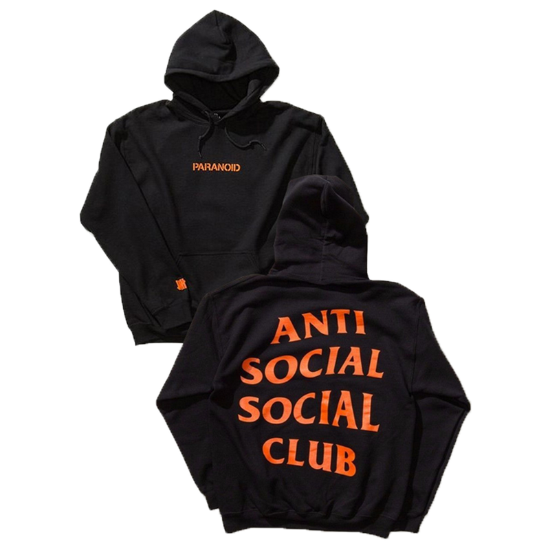 Anti Social Social Club x Undefeated Paranoid Hoodie