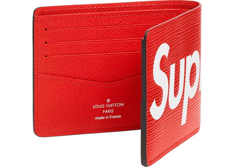 Louis Vuitton x Supreme Wallet Epi